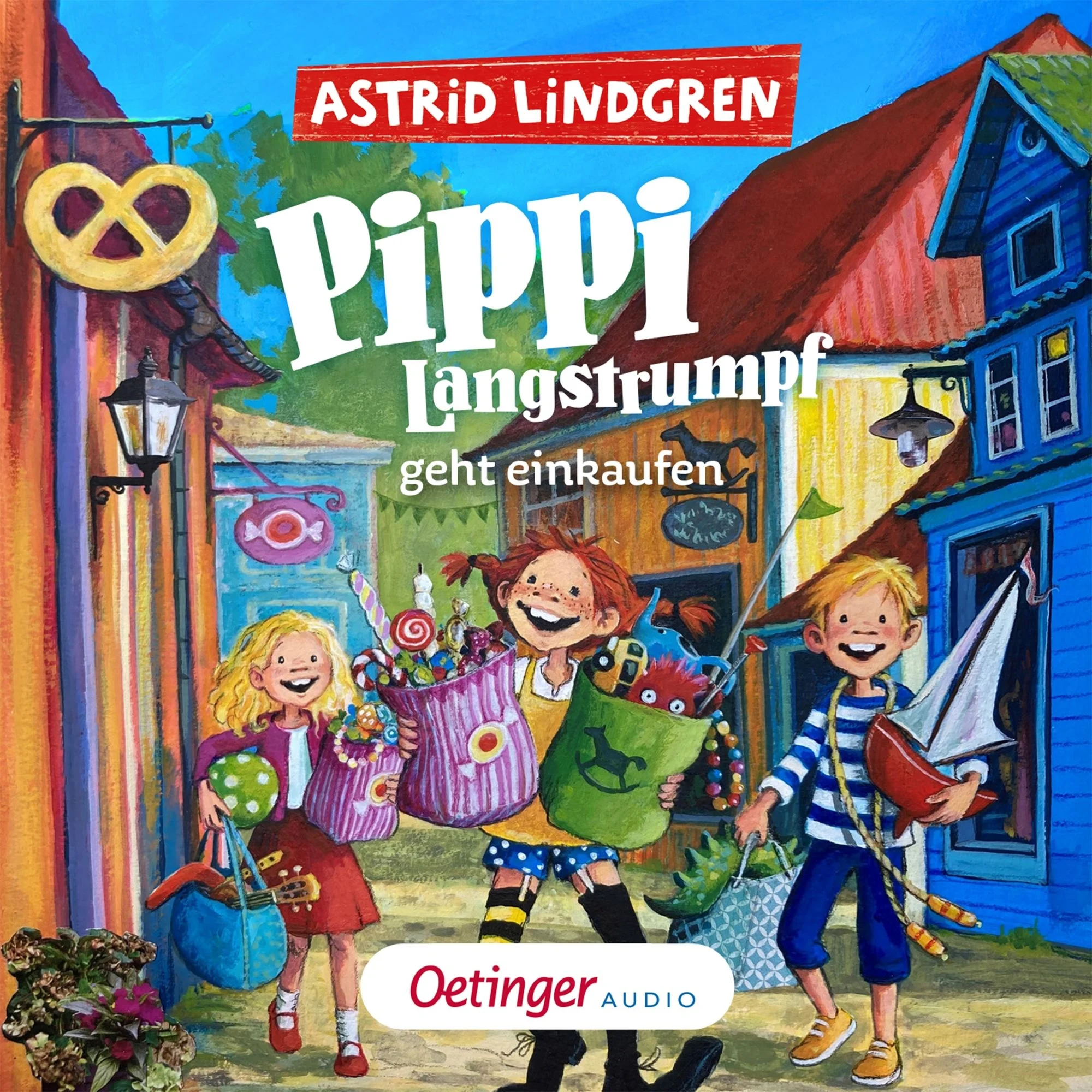 Pippi Langstrumpf geht einkaufen und andere Abenteuer