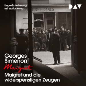 Maigret und die widerspenstigen Zeugen Hörbuch