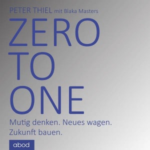 Zero to one Hörbuch