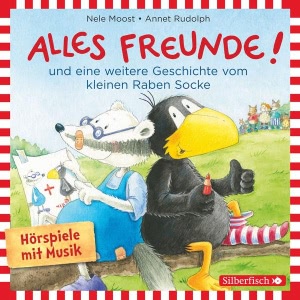 Alles Freunde! und eine weitere Geschichte vom kleinen Raben Socke Hörbuch