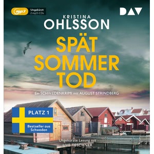 Spätsommertod. Ein Schwedenkrimi mit August Strindberg Hörbuch